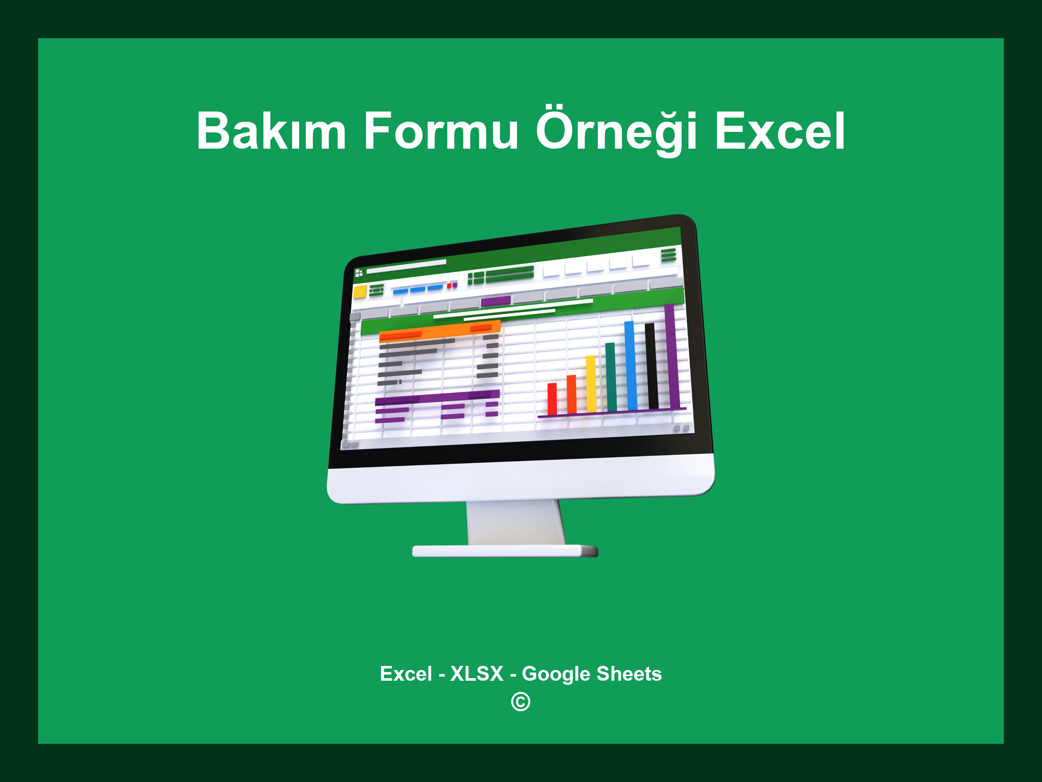 Bakım Formu Örneği Excel
