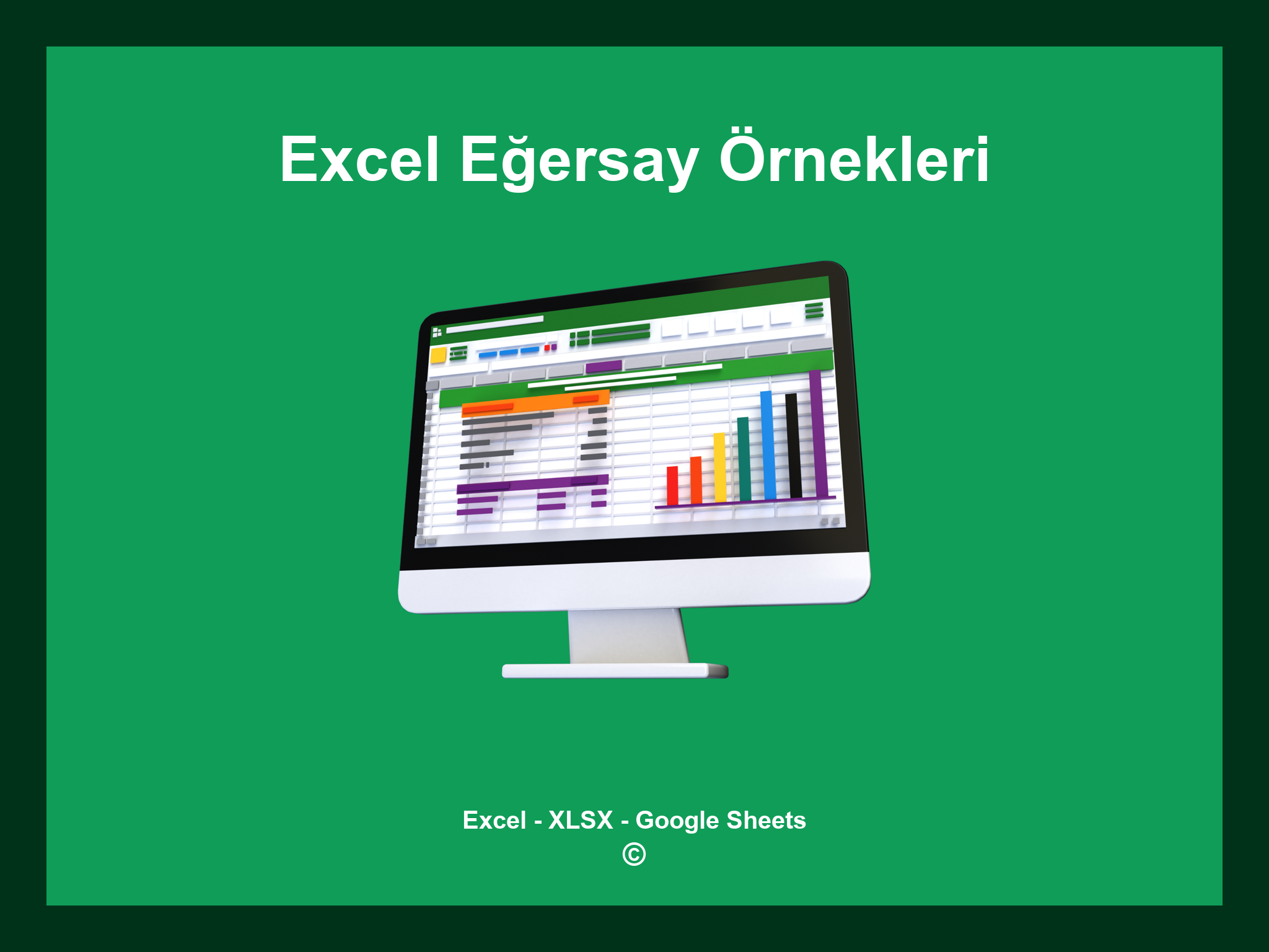 Excel Eğersay Örnekleri