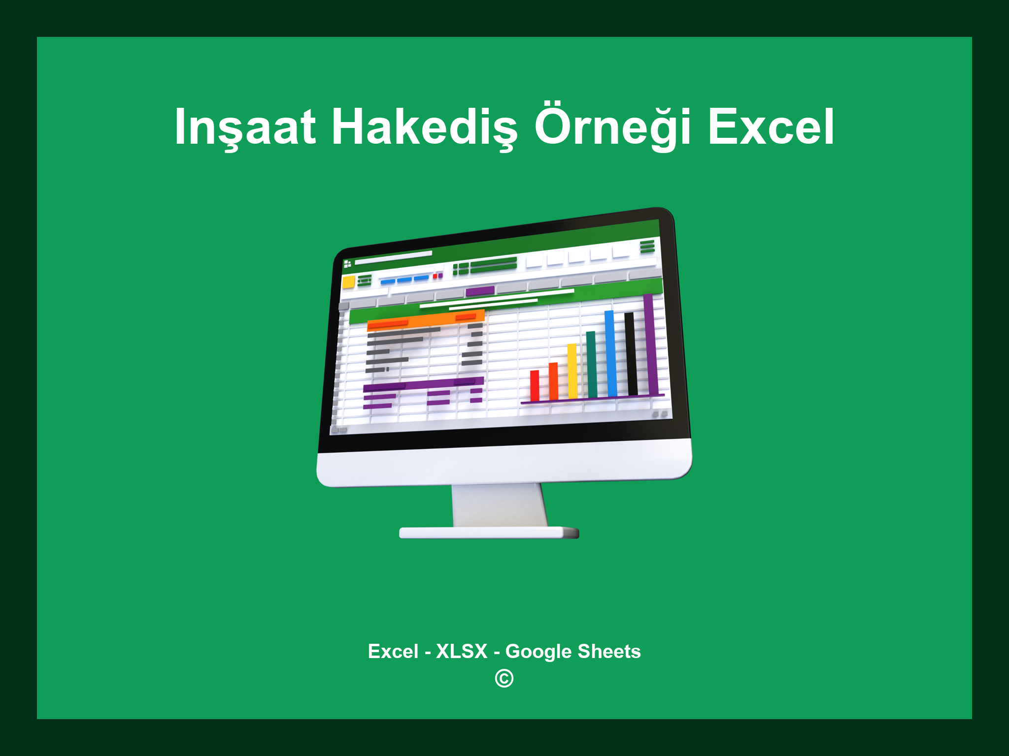 Inşaat Hakediş Örneği Excel