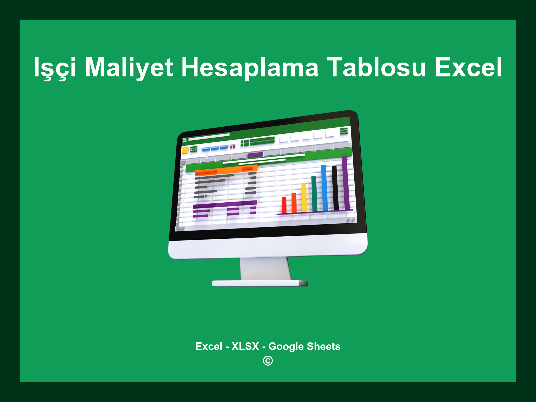Işçi Maliyet Hesaplama Tablosu Excel