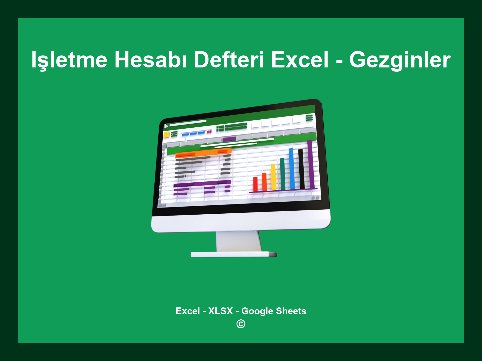 Işletme Hesabı Defteri Excel - Gezginler