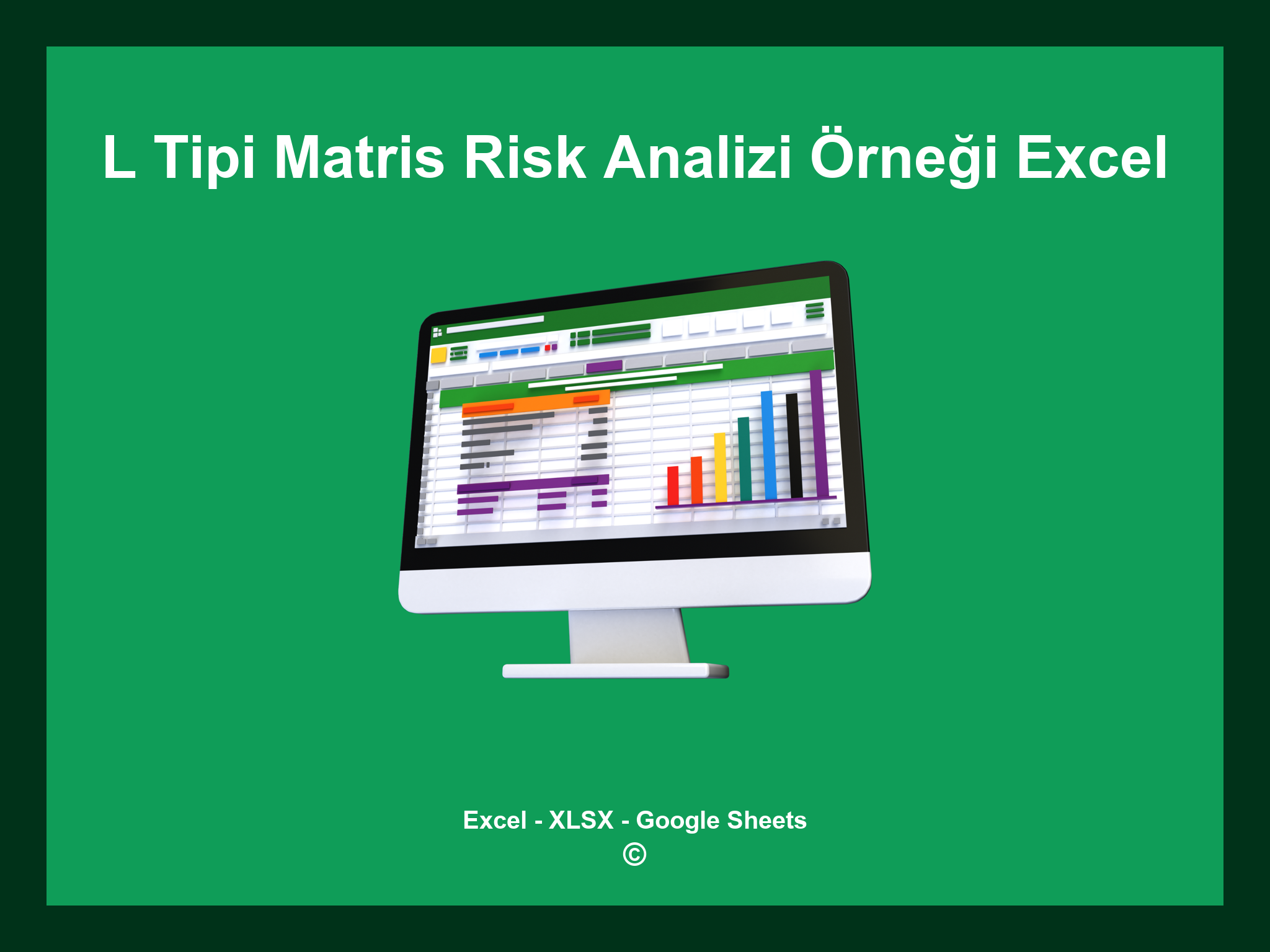 L Tipi Matris Risk Analizi Örneği Excel