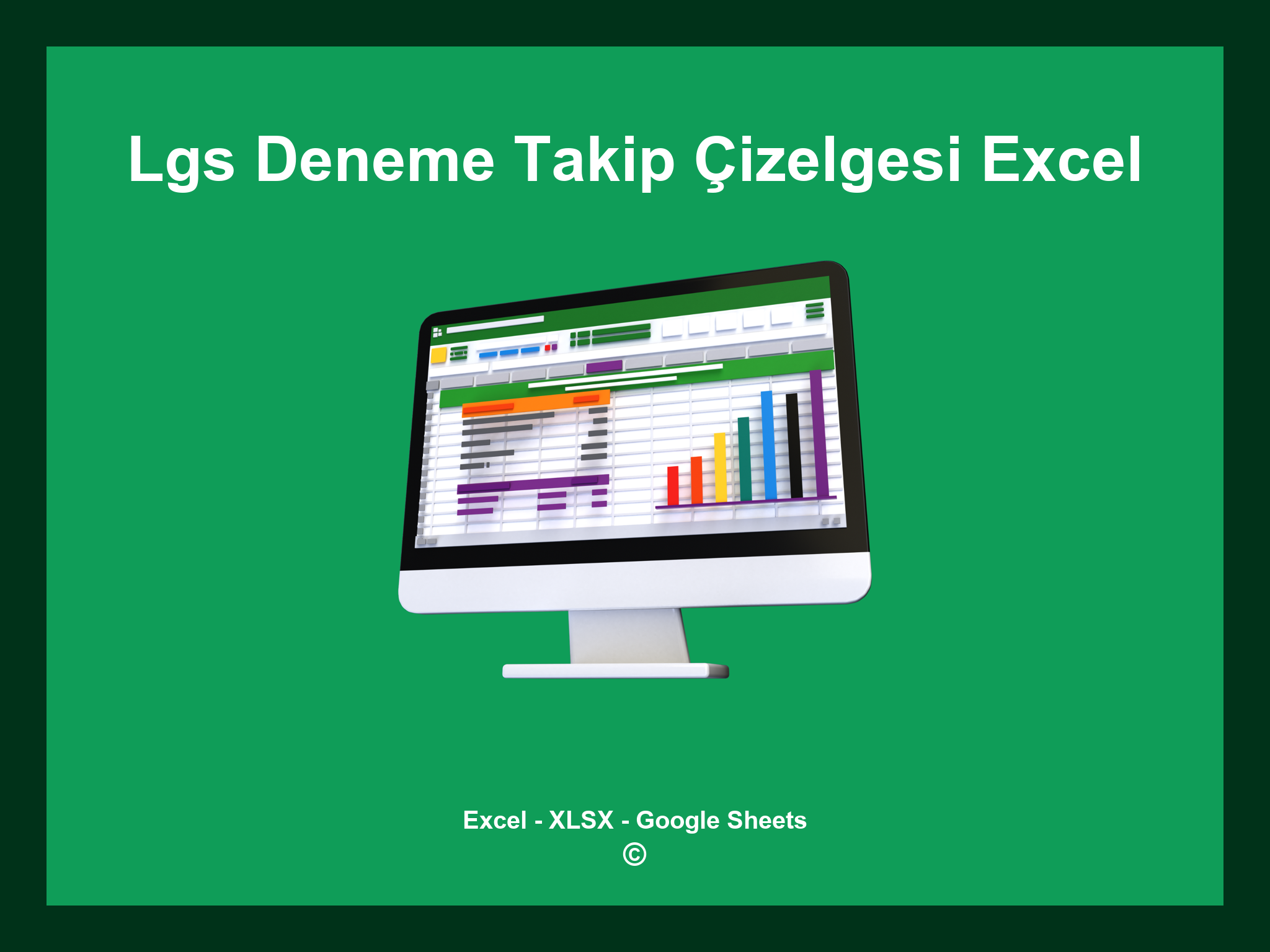 Lgs Deneme Takip Çizelgesi Excel