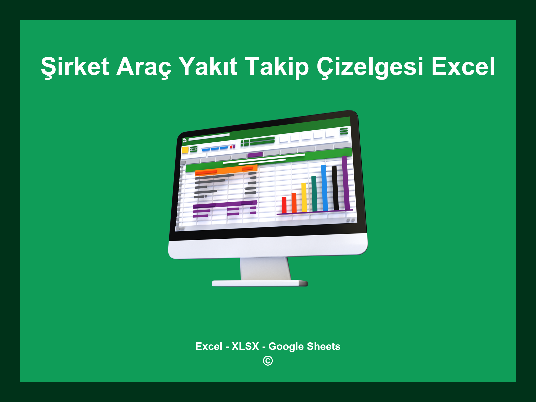 Şirket Araç Yakıt Takip Çizelgesi Excel